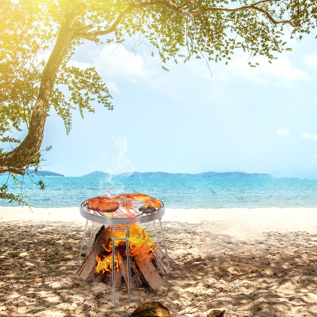 Folding Campfire Tripod for Cooking