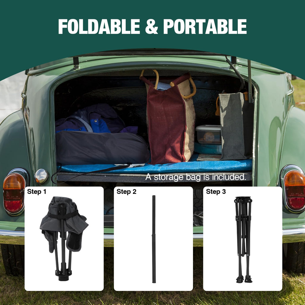Lightweight Folding Bar Height Camping Table
