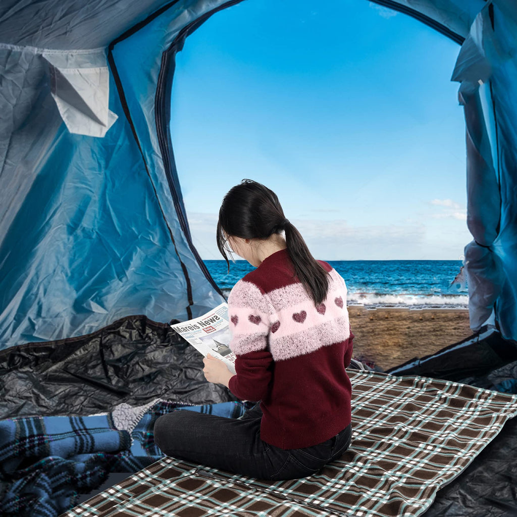 Fleece Sleeping Bag Liner Thicker for Adult Warm or Cold Weather